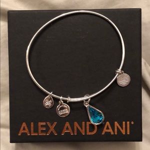 Alex and Ani December Birth Stone bracelet